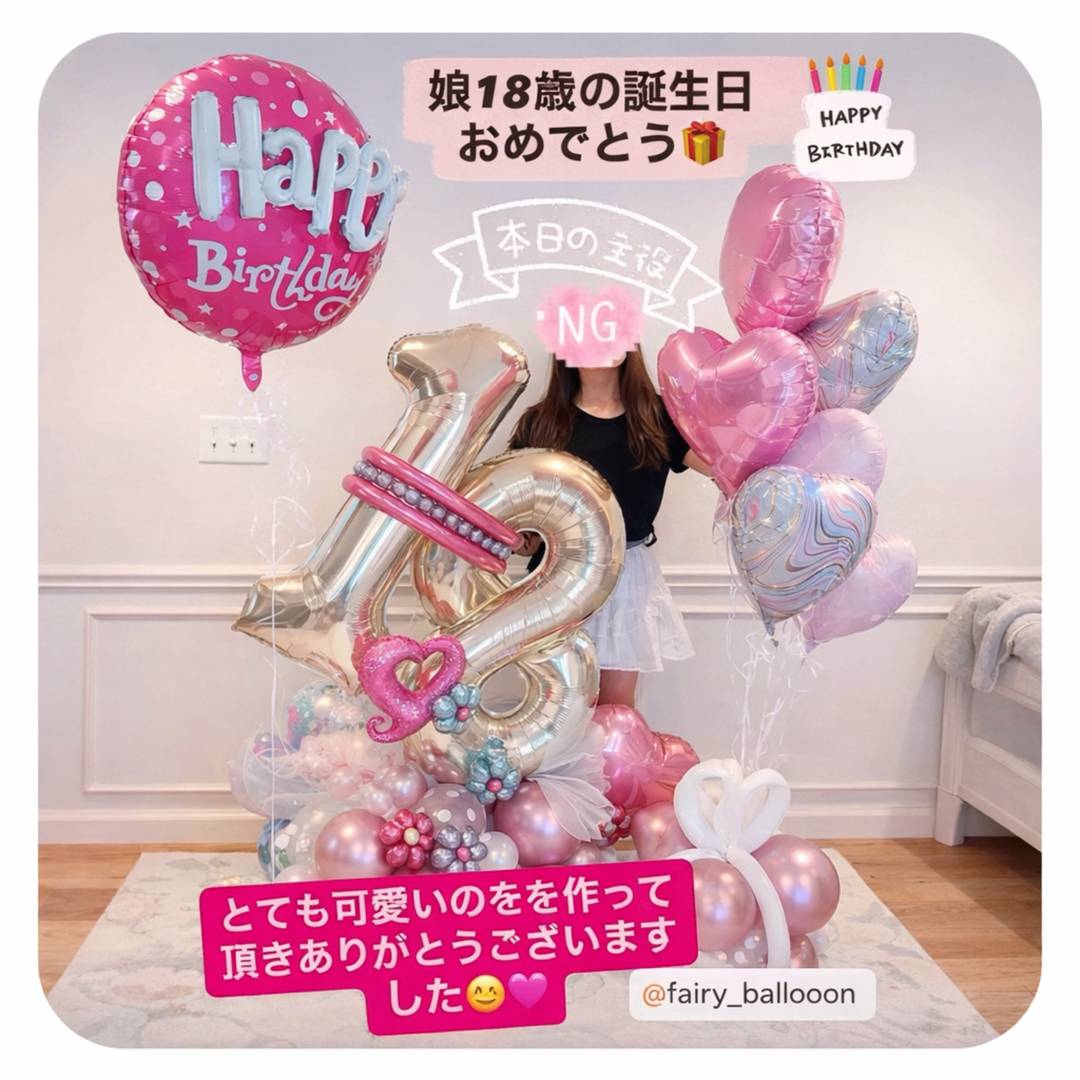 誕生日ギフトの事例